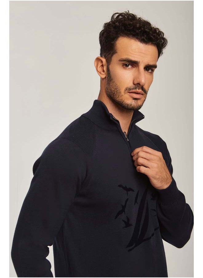 DALYDRESS - Fancy Mock Neck Pullover - Image 1