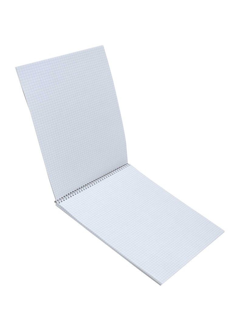 FIS Pack of 10 Spiral Notebook A4 5Mm Top Side Spiral 70 Sheets -FSNBA4705MT2 - Image 3