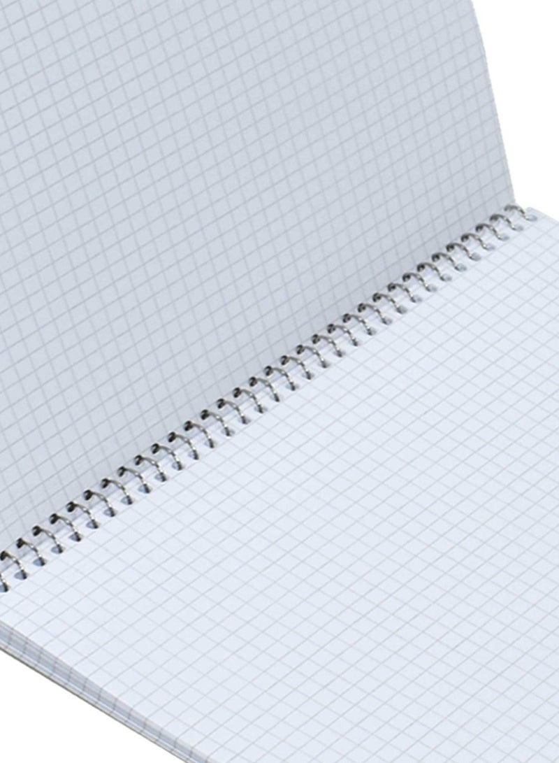 FIS Pack of 10 Spiral Notebook A4 5Mm Top Side Spiral 70 Sheets -FSNBA4705MT2 - Image 2