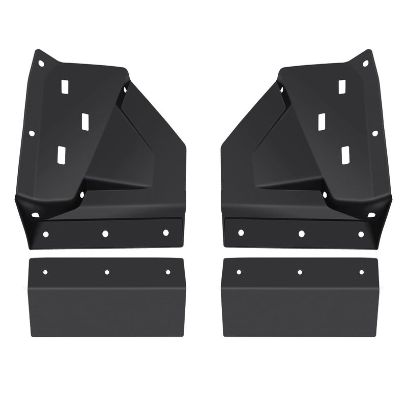 حواجز طين خلفية سوداء من CPOWACE متوافقة مع بولاريس RZR XP 1000 2014-2021 استبدال 2879938