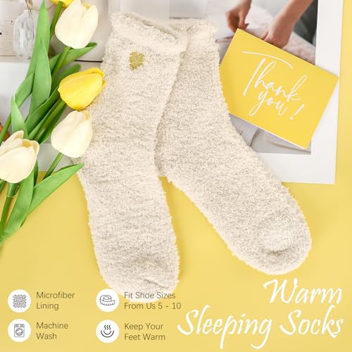 Suhctuptx Thank You Gifts for Women, 8pcs Employee Appreciation Gifts Baskets for Women Thank You Farewell Gifts for Coworkers Teacher Boss Hostess Secretary Nurse Mom Pastor- Best Spa Gratitude Box w/Candle - Image 5