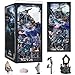 CCCDF Book Nook Kit 3D Wooden Puzzle for Adults Teen DIY Ocean Miniature Dollhouse Booknook Kit with Led Light and Dust Cover Song of The Sirens - Image 2