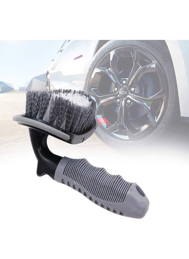 Happy Home Car Wheel Cleaning Brush, Non-Scratch Cleaning Tool for Car, Motorcycle, Bicycle Rim and Tire Washing Supplies - Image 3
