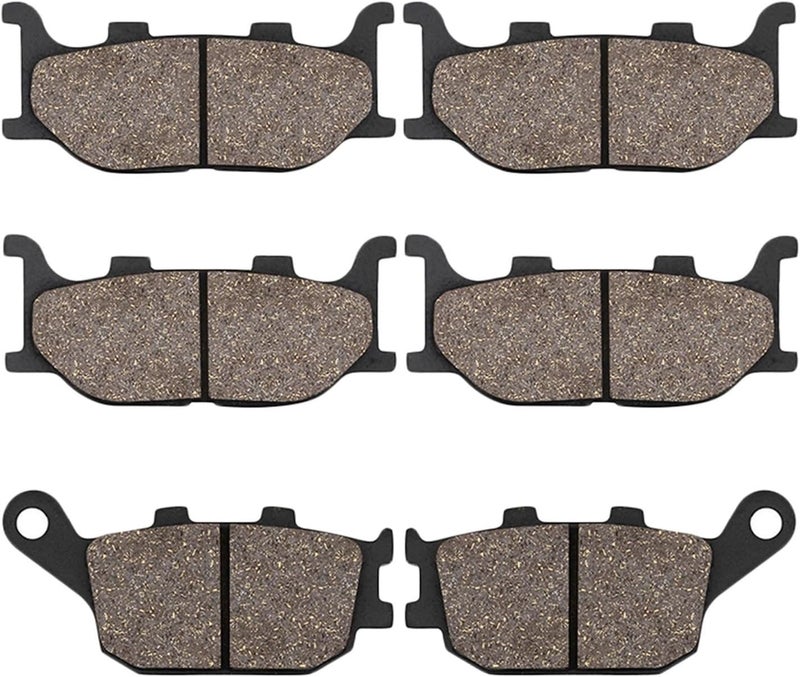 QASULER Motorcycle Front and Rear Brake Pads - Image 1