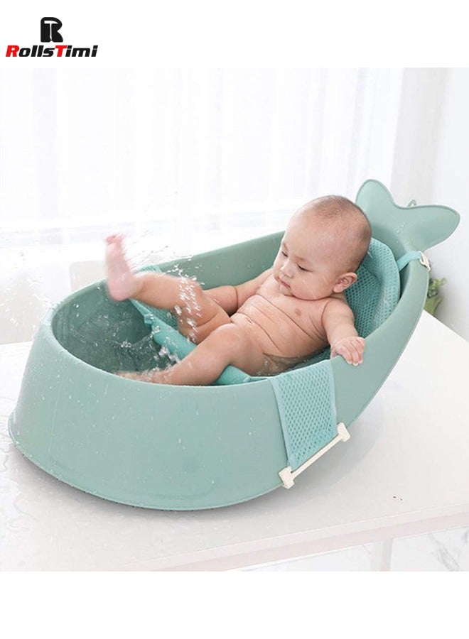 RollsTimi  Smart Sling 3 Stage Tub Bather Bathtub For Newborn - Blue - Image 3
