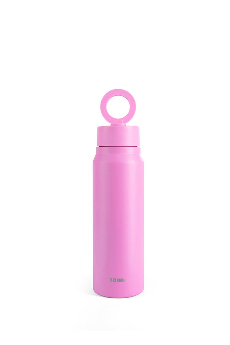 Tank Magnet, 1000ml, Hot Pink, Stainless Steel Bottle, insulated, Leakproof - Image 1