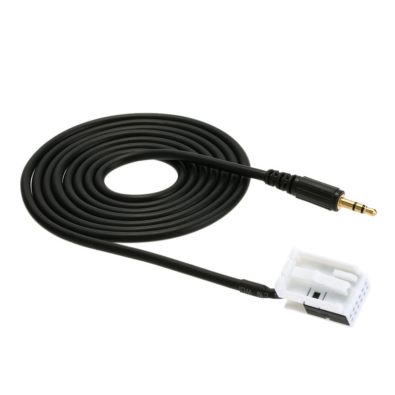 Car AUX Input Mode Cable for iPod Phone MP3 3.5mm AUX-in Audio Music Adapter Cable for Mercedes Benz W169 W203 W209 W251 - Image 4