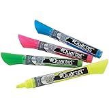 Quartet Quartet Dry Erase Markers, Glass Whiteboard Markers, Bullet Tip, Assorted Neon Colors, White Board Dry Erase Pens for  - Image 1