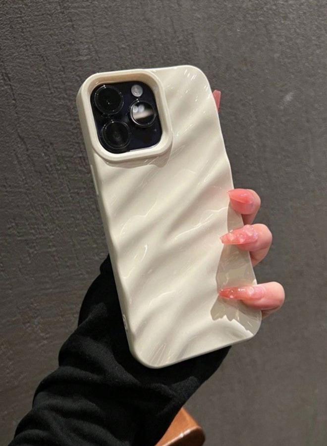 Take Two White iPhone Case with Textured Design - Image 1