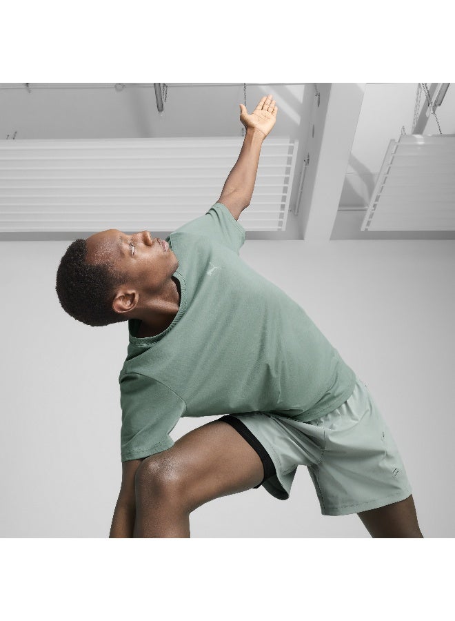 PUMA M Move Triblend Tee Green Moon - Image 3