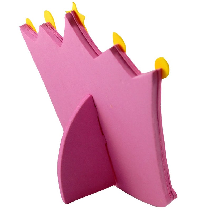 EMILYSTORES EVA Sponge Frame Size 5 Inch Princess Pink Toy Mirror 1PC - Image 2