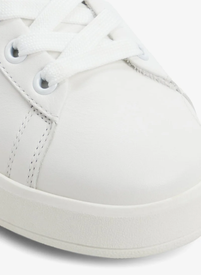ALDO  ADREI Round Toe Lace-Up Sneakers for Women | Best Price UAE