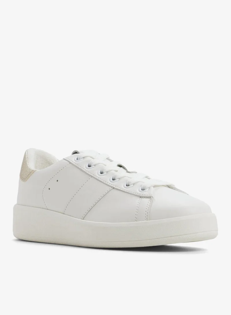 ALDO  ADREI Round Toe Lace-Up Sneakers for Women | Best Price UAE