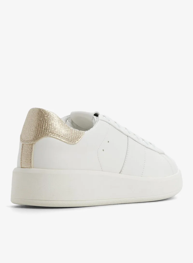 ALDO ADREI Round Toe Lace-Up Sneakers