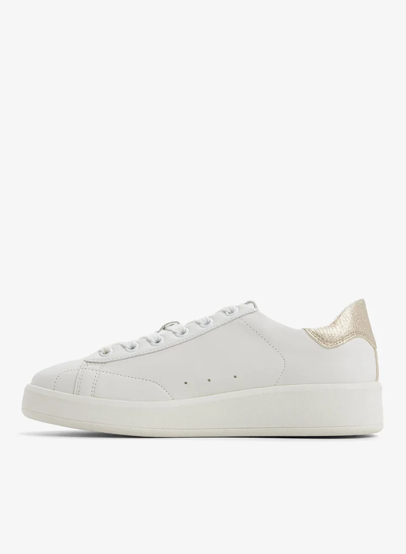 ALDO  ADREI Round Toe Lace-Up Sneakers for Women | Best Price UAE