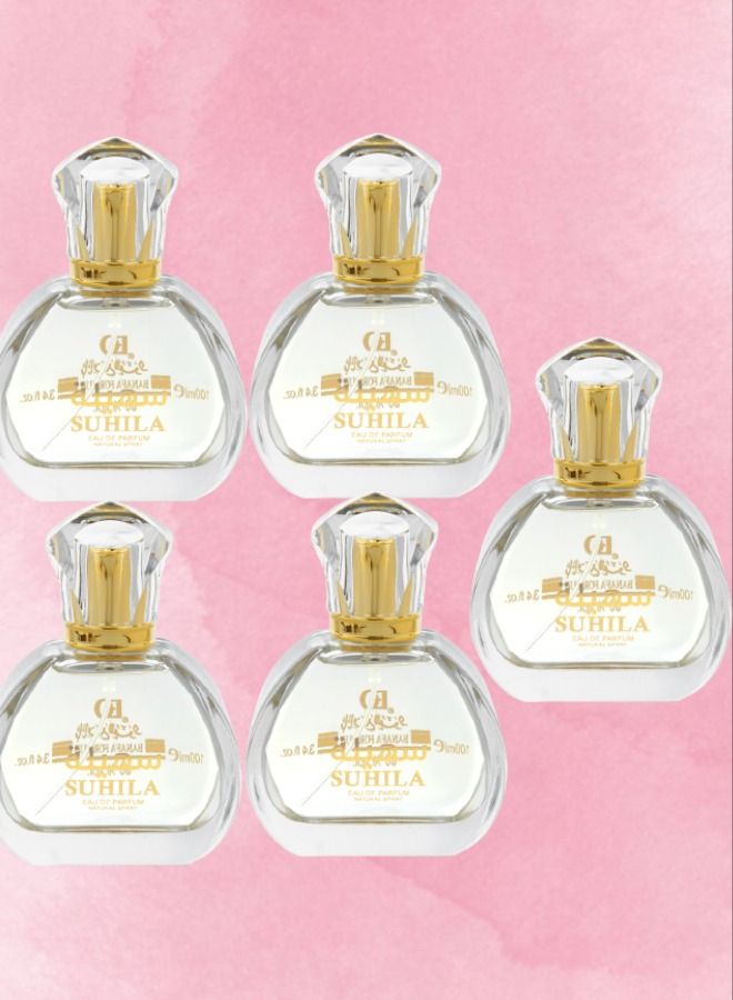 Banafa 5 Pieces Suhila Perfume 100ml EDP - Image 1