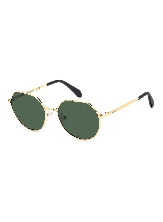 POLAROID KIDS PLD 8074/S Sunglasses Gold Round - Image 1