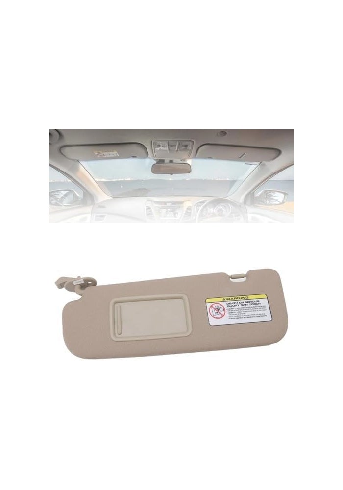 Wivplex Side Sun Visor for Hyundai Elantra 2011-2015 - Image 3
