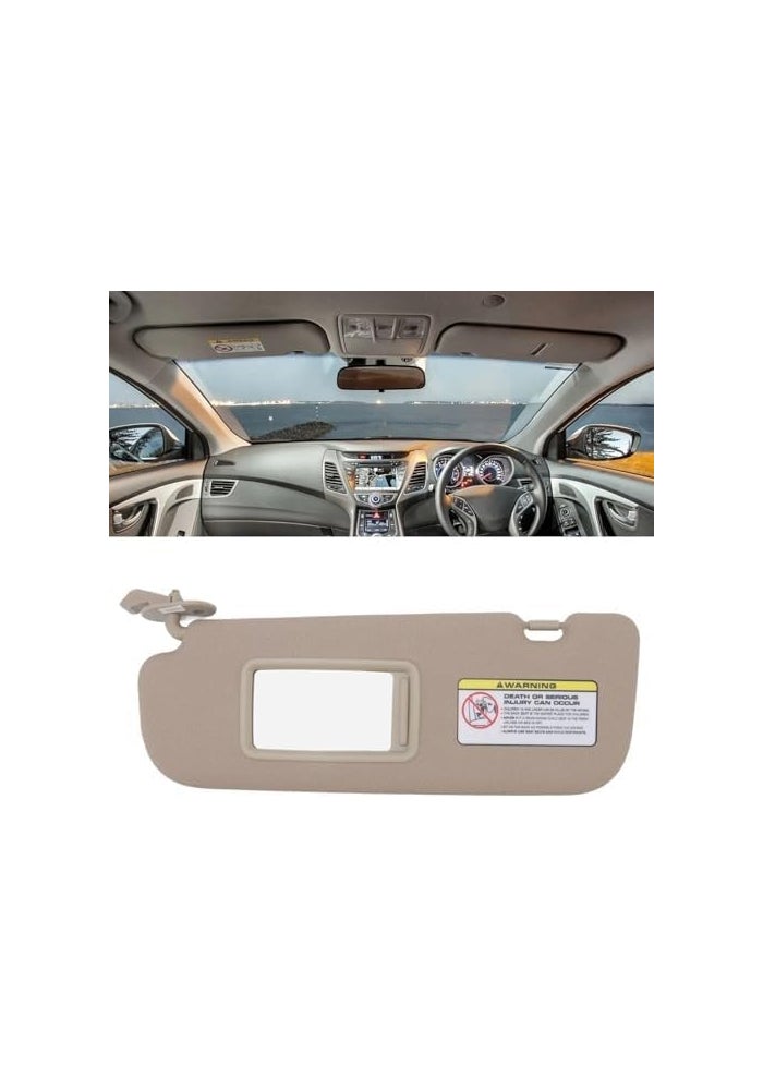 Wivplex Side Sun Visor for Hyundai Elantra 2011-2015 - Image 4