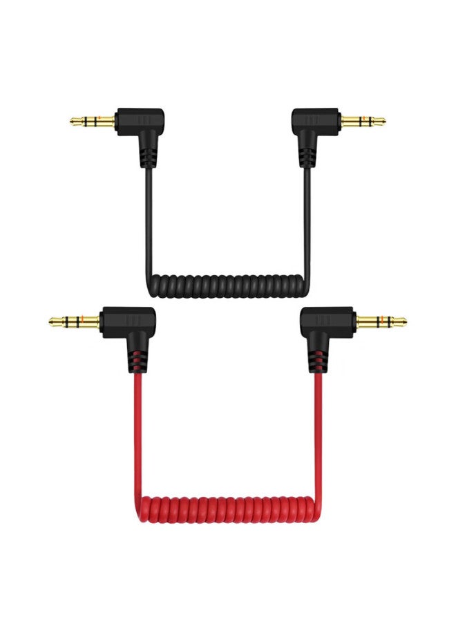 Ten Flashes Shan Lode Microphone 3.5mm Cable, Trs To Trrs Double-ended 3.5 Audio Cable, 3-section 3-pole Mammoth Microphone, Recording Wireless Lavalier Microphone, For Mobile Phones, Small Bees, Dslr Cameras - Image 2