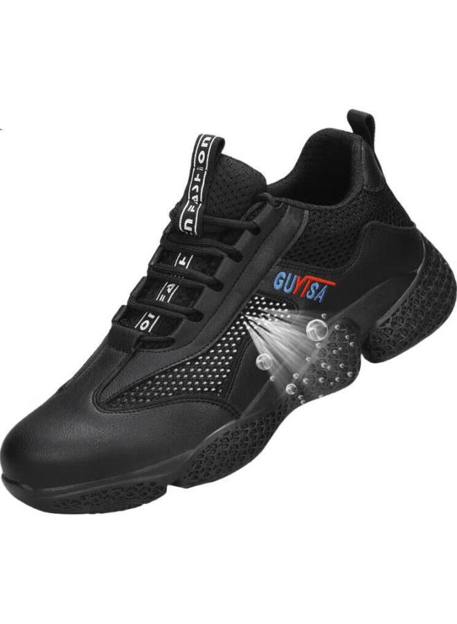 WELDON Weilun Shield Men'S Safety Shoes Anti-Smashing Anti-Piercing Wear-Resistant Lightweight Soft Bottom Insulated 10Kv Work Safety Shoes 2133T Size 44 - Image 2