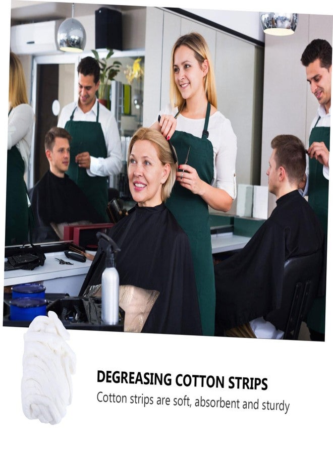 FOMIYES Pure Cotton Perm Strips for Hair Coloring Absorbent Cotton Strips for Makeup Removal Skin Care and Manicures - Soft and Sturdy Rolls - Image 4