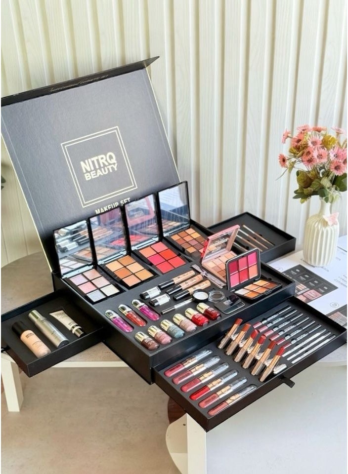 Nitrq Beauty NITRQ BEAUTY MAKE UP SET SELECT VARIOUS POPULAR COLORS MAKE YOU MORE BEAUTIFUL - Image 1