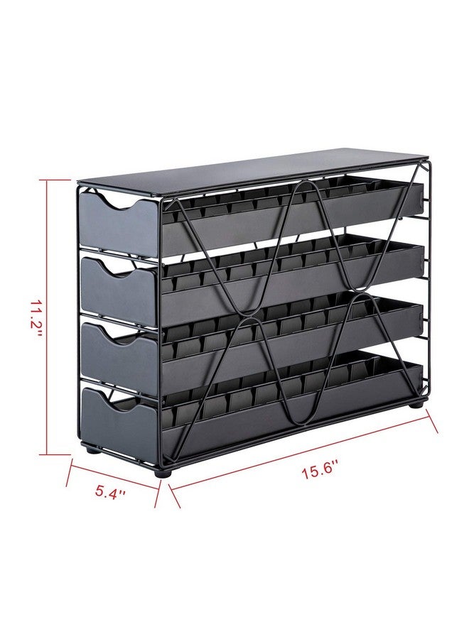 Flagship حامل أكواب القهوة ذو 4 طبقات الرائد مع درج لتخزين كبسولات نسبرسو مع 80 كبسولة فيرتو - Image 2