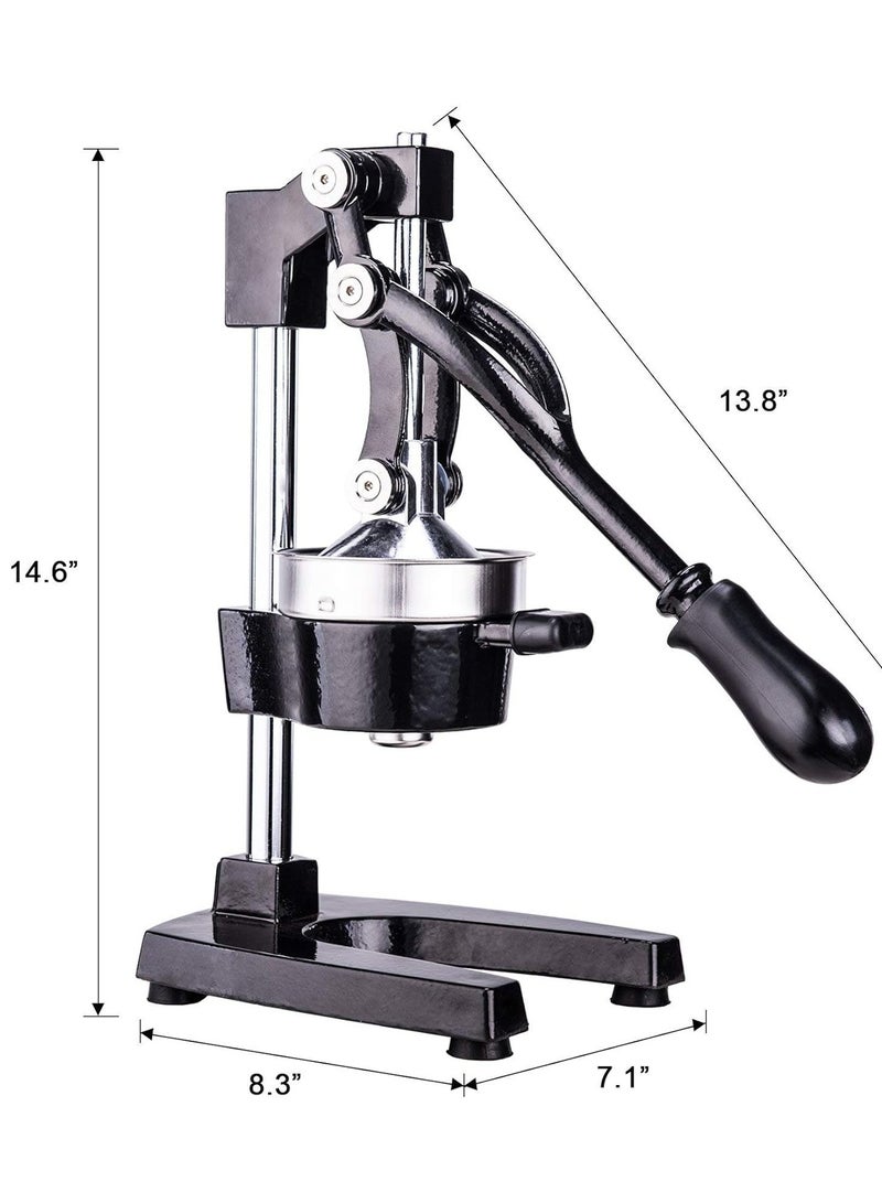Imported Manual Citrus Press and Orange Squeezer, Premium Quality Heavy Duty Manual Orange Juicer and Lime Squeezer Press Stand - Image 2