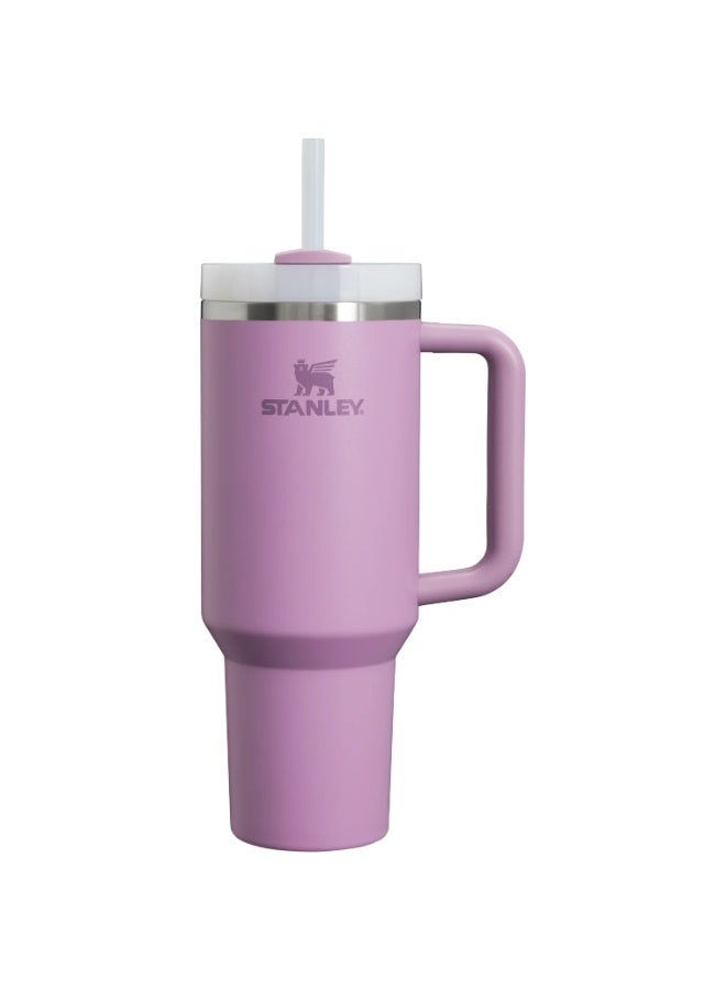 Stanley Quencher H2.0 FlowState Stainless Steel Vacuum Insulated Tumbler with Lid & Straw – 40oz, Lilac – Ideal for Water, Iced Tea, Coffee, Smoothies & More - Image 1