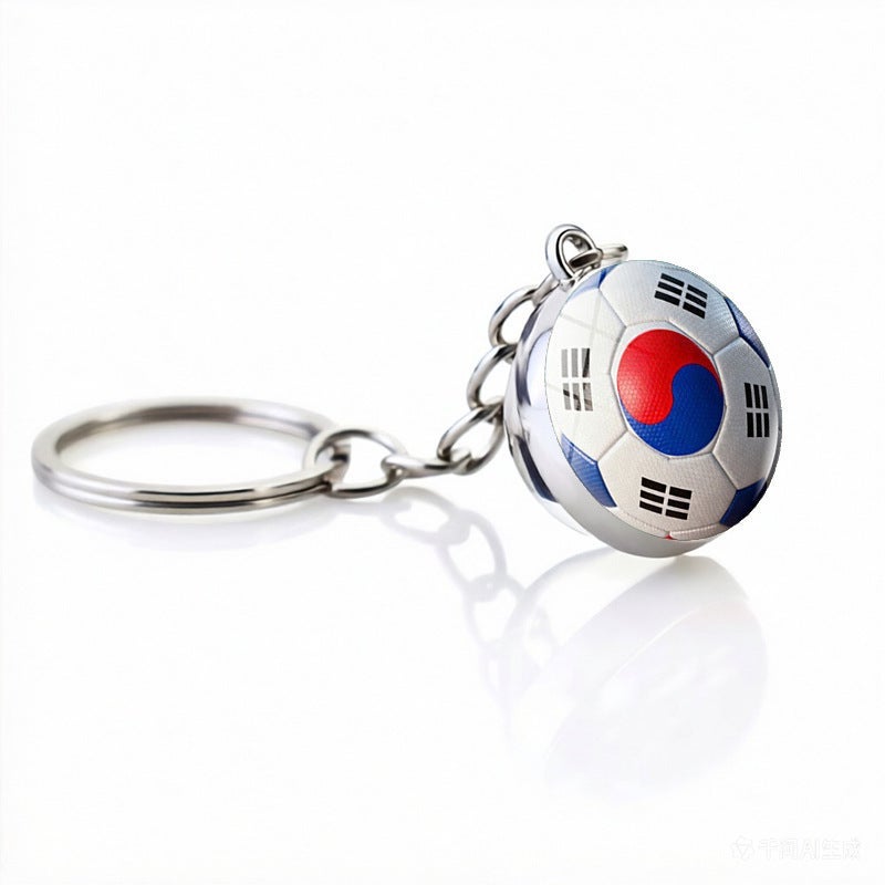 2026 FIFA World Cup USA Canada Mexico Zinc Alloy Keychain Fan Souvenir Mascot Pendant - Image 1