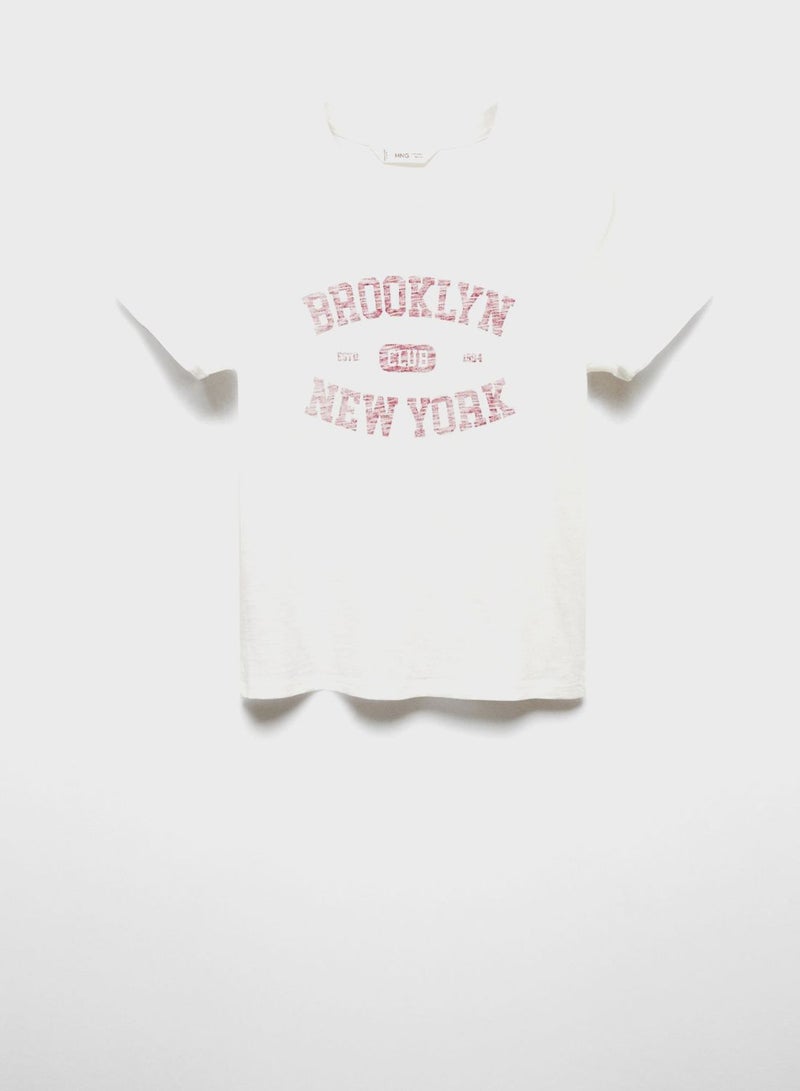 MANGO Youth Graphic T-Shirt - Image 5