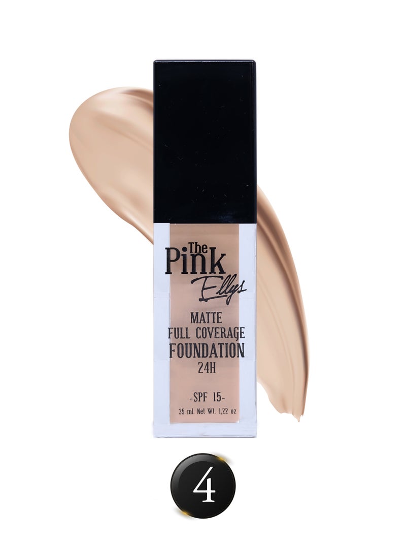 The Pink Ellys High Coverage Foundation 04