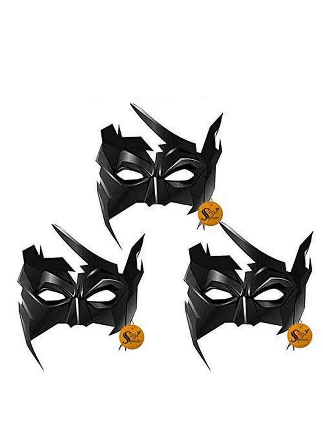 Sage Square Sage Square Indian Super Hero Krrish Mask for Theme Party, Birthday, Function, Drama, Dress-up, Costume Parties, Cosplay (Pack Of 3)  - Image 1