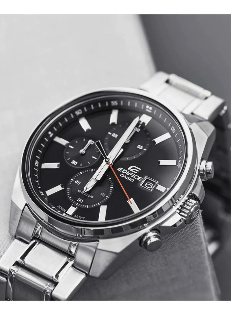 Casio Men's Chronograph Quartz Watch with Stainless Steel Strap EFV-610D-1AVUDF - Image 2