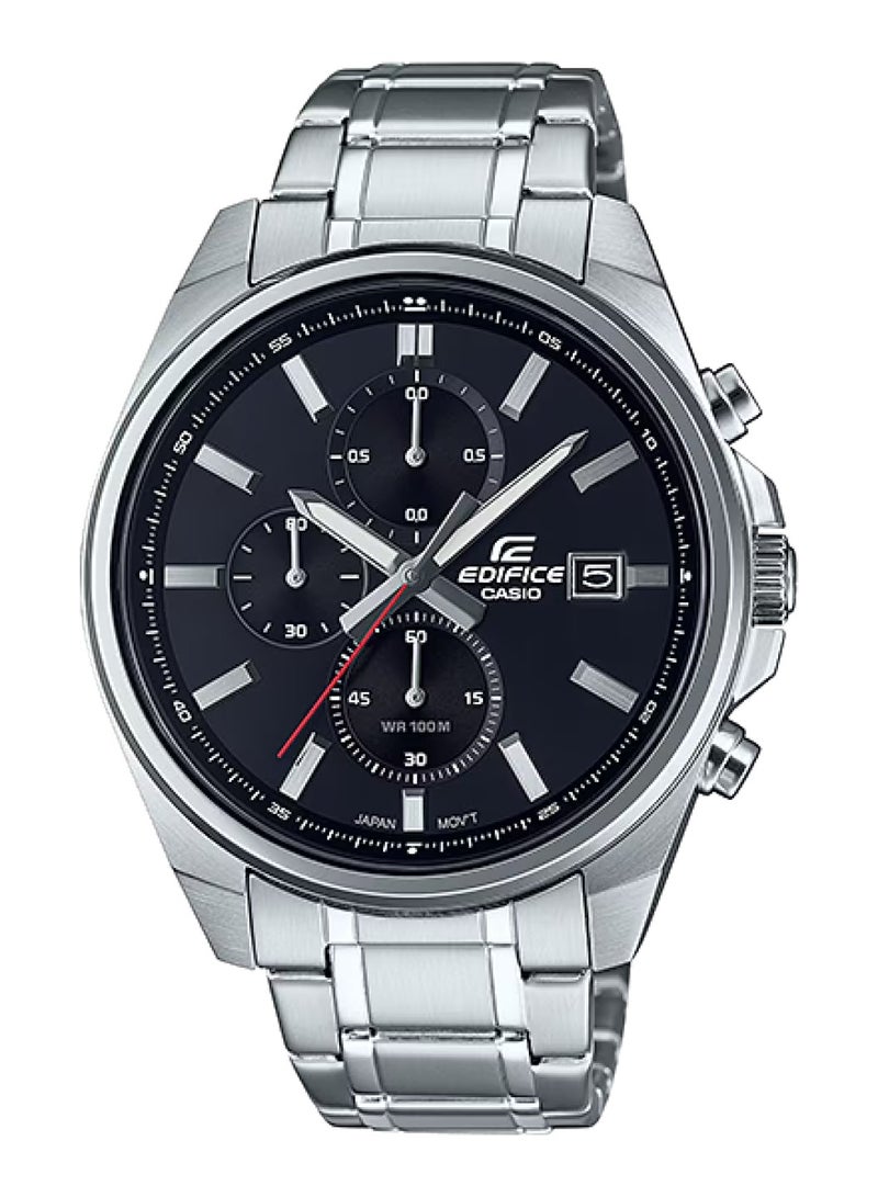 Casio Men's Chronograph Quartz Watch with Stainless Steel Strap EFV-610D-1AVUDF - Image 1