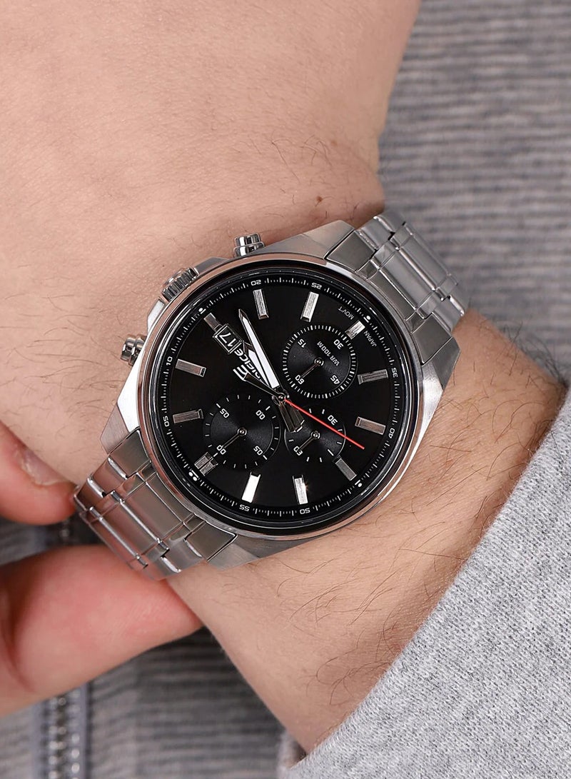 Casio Men's Chronograph Quartz Watch with Stainless Steel Strap EFV-610D-1AVUDF - Image 3