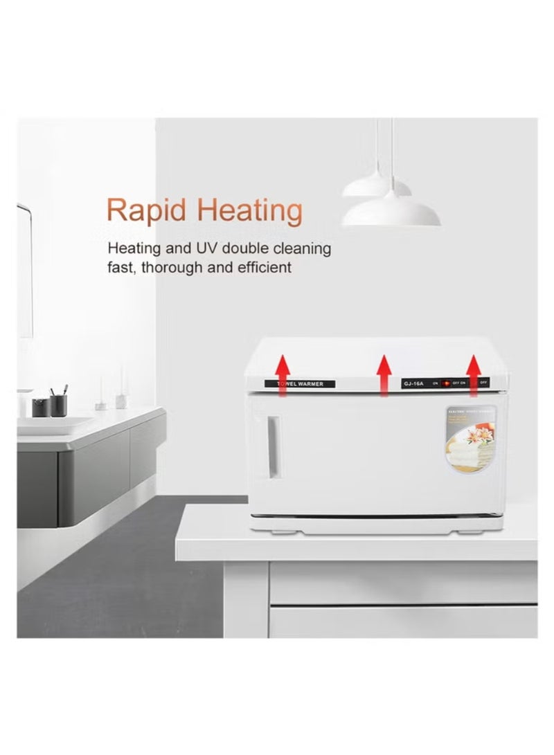Towel Warmer Cosmetic 16 L Compress Warmer Towel Schran UV Sterilizer with Temperature Control - Image 5