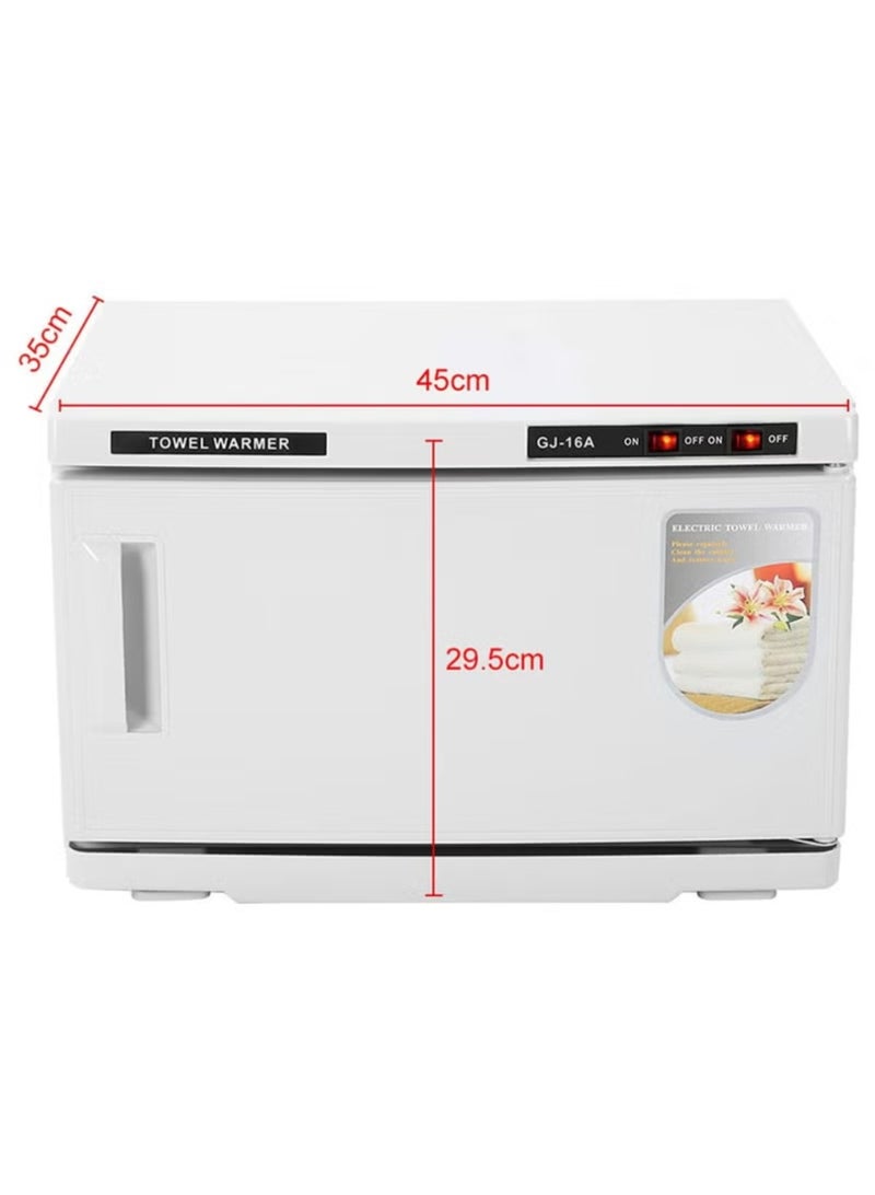 Towel Warmer Cosmetic 16 L Compress Warmer Towel Schran UV Sterilizer with Temperature Control - Image 1