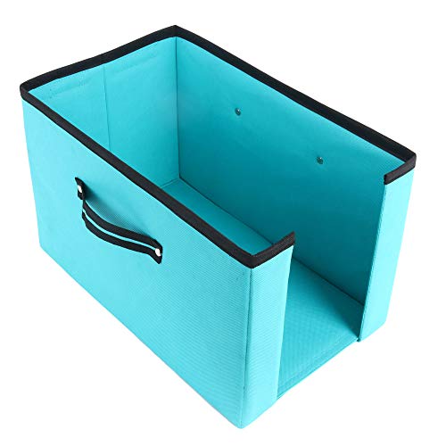 Shrey Creation Non Woven Shirt Stacker / Cloth Storage Foldable Wardrobe/closet Organizer With Handle For T-shirts , Shirts & Clothes (Set of 3)Maroon,R Green ,Print - Image 3