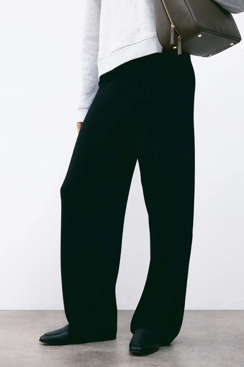 H&M Fine-Knit Cashmere Trousers