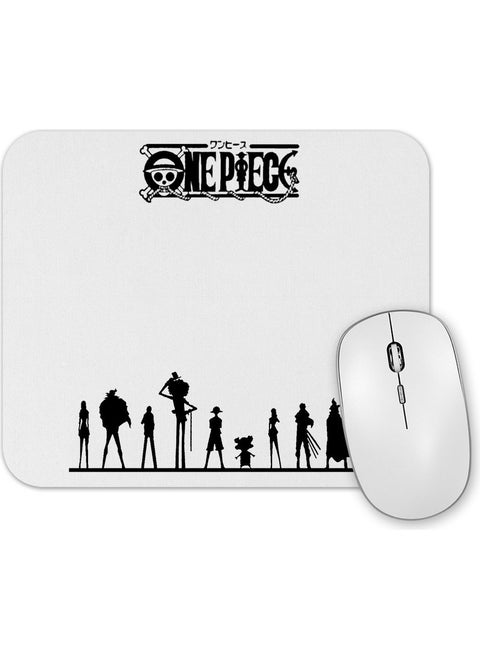 Print Shop One Piece Pirates Mouse Pad