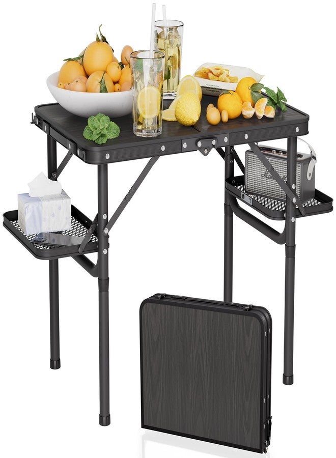 Titanker Folding Camping Table Small 2ft, Small Camp Table Portable with 50% Extra Space, Folding Picnic Set, Portable Beach Table, Car Camping Essentials, Aluminum Light & Solid - Image 1