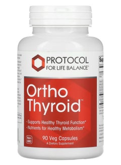 Protocol For Life Balance Ortho Thyroid 90 Veg Capsules 