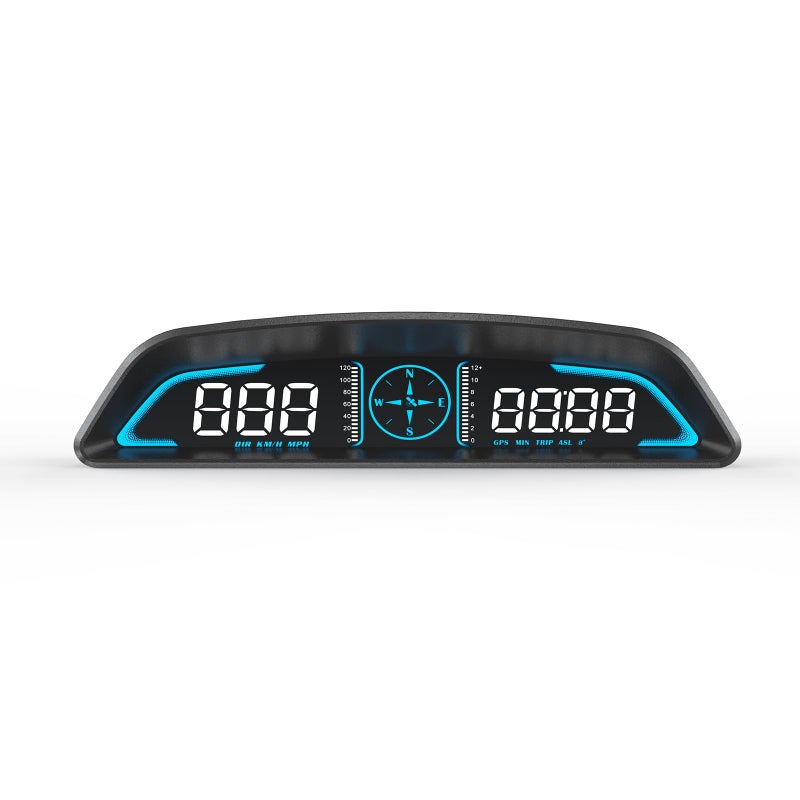 AZIJYV GPS SpeedometerHeads Up Display for Cars G3Digital Speedometer for Car with Speed Fatigue Driving AlarmOverspeed AlarmSpeedometer for Car for All Vehicles