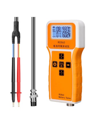 RC3563 200Ω 100V Handheld Portable Battery Internal Resistance Voltage Tester 3-digit Display Battery Tester High-precise True Four-wire AC Lithium Lead-acid Lithium Battery Detector - pzsku/ZE718C3EA280B428619F3Z/45/_/1697192362/da5831b1-0f12-4c9d-bbcf-9abf1ab72350