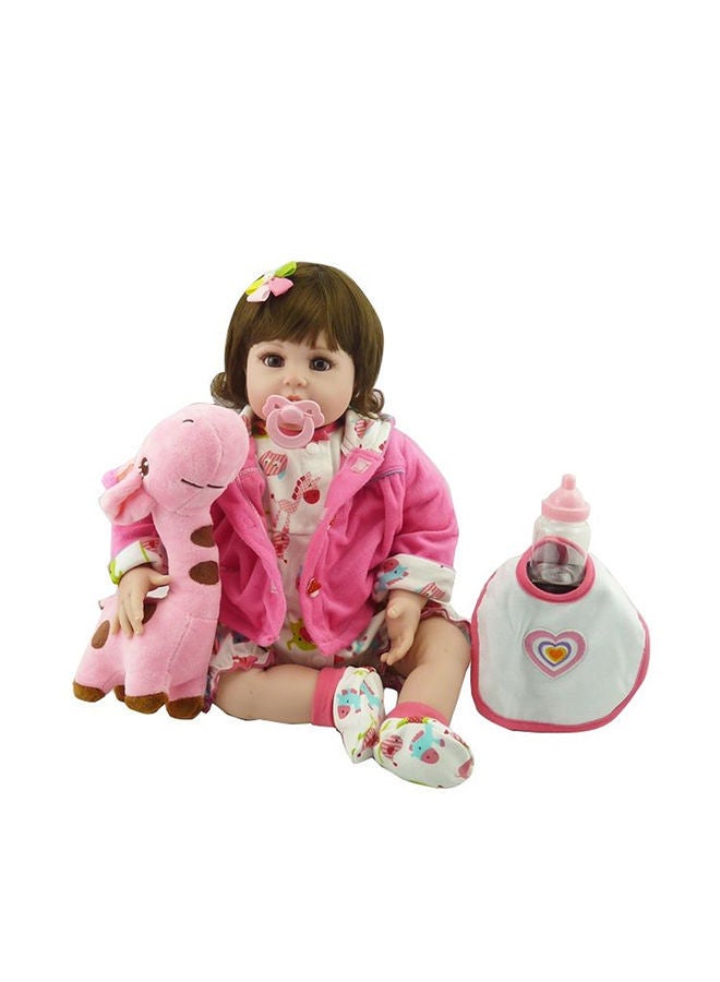 NIBEMINENT 6-Piece Lifelike Simulation Reborn Baby Doll Set 47x14x23cm - Image 4