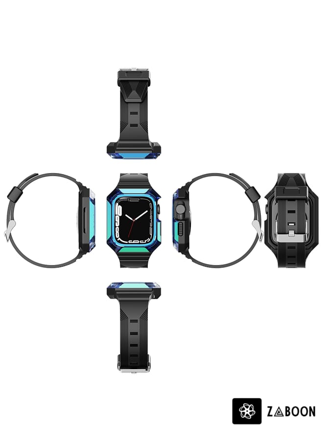 Zaboon Armor Case Integrated TPU Watch Band  Apple Watch 5 44mm - Image 3