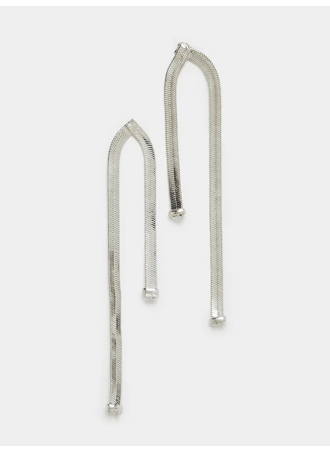 Styli Styli Long Chain Dangle Earrings
