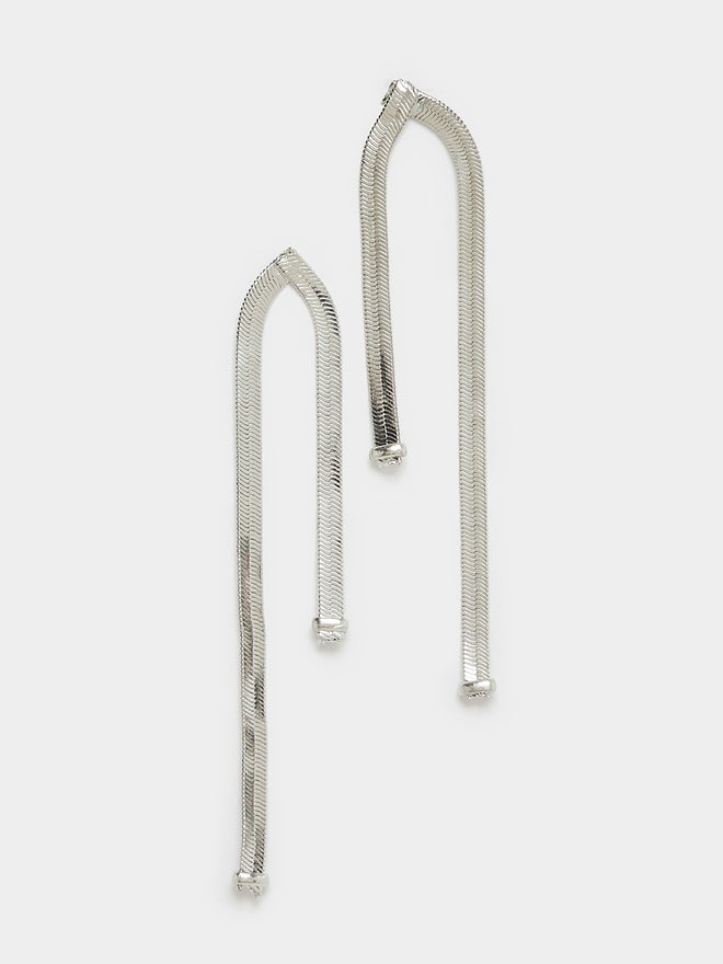 Styli Styli Long Chain Dangle Earrings - Image 1